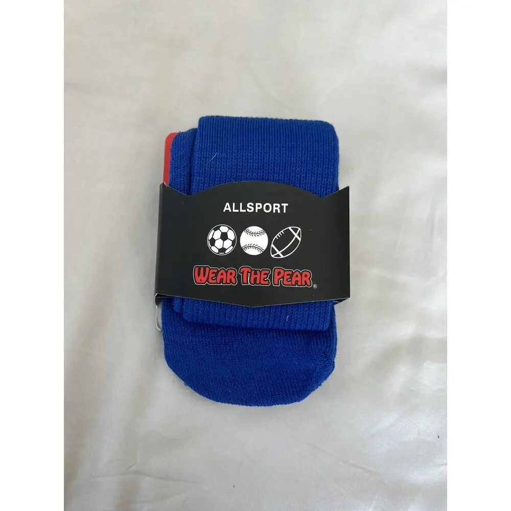 NEW All sport Blue Socks Socks youth 6-8 socks